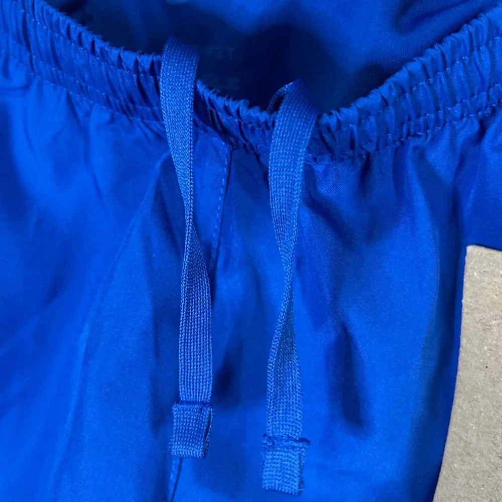 Nike Kids Training Shorts Royal Blue XS Dri-FIT Lined Running Athletic Brand New